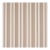 Schumacher Jefferson Tented Stripe Fabric In Brown For Sale