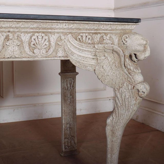 Large Painted Console Tables, Set of 2 For Sale - Image 4 of 13