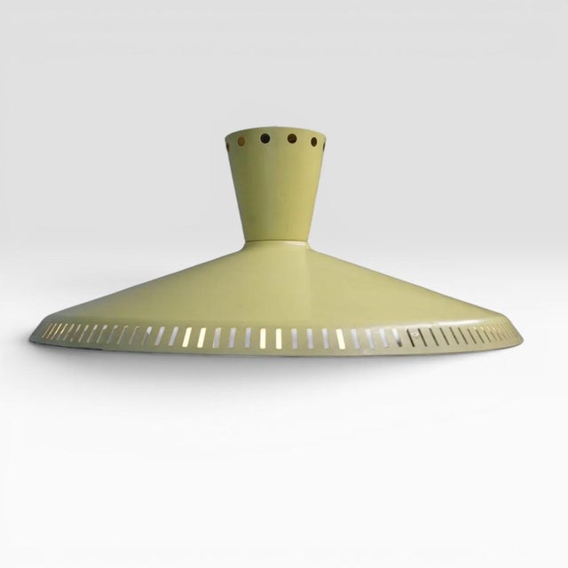 NB93 Yellow Pendant Lamp by Louis Kalff for Philips, 1950s For Sale - Image 11 of 11