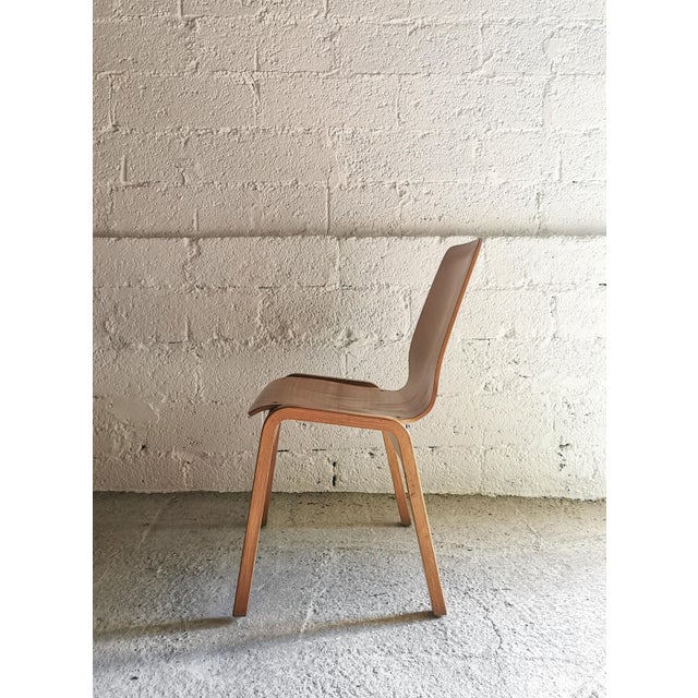 Beige Mid-Century Chair, Scandinavia, 1960s For Sale - Image 8 of 9