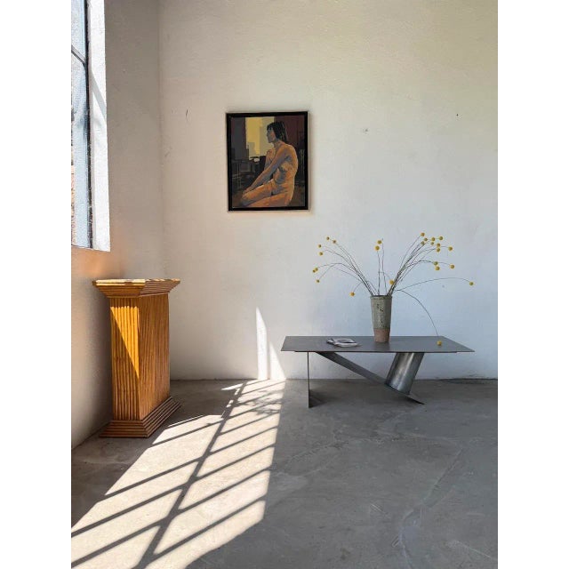 1960s Handcrafted Metal Coffee Table, 1970s For Sale - Image 5 of 18