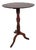 English Victorian Tripod Side Table in Mahogany, 1880 For Sale