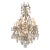 Transparent 19th Century French Rock Crystal 12-Light Chandelier For Sale - Image 8 of 8