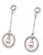 Akoya Pearl Earrings 14 Karat White Gold Certified For Sale