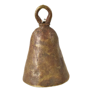 Early 20th Century Benue Brass Bell Nigeria