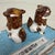 1980s Set of Two Japanese Ceramic Shisa Lion-Dogs, 1980s, Set of 2 For Sale - Image 5 of 8