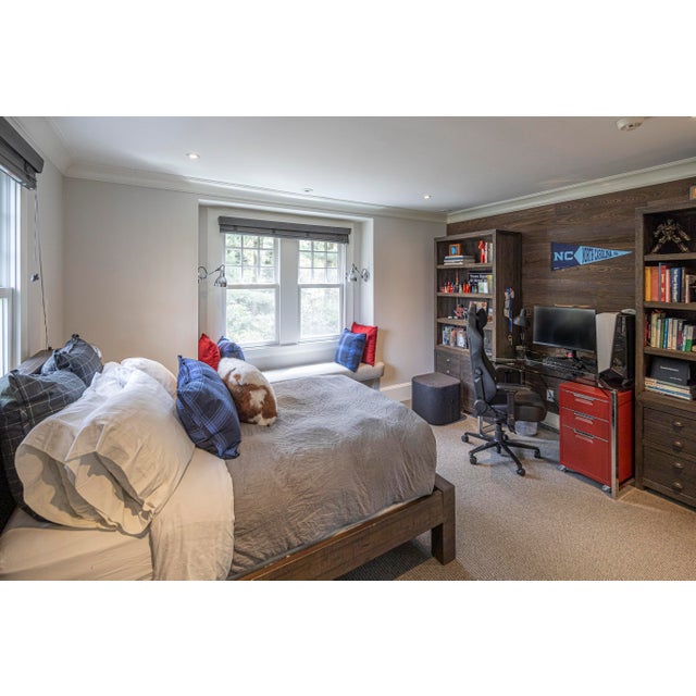 West Elm Emmerson Bed, Full, Chestnut For Sale In New York - Image 6 of 18