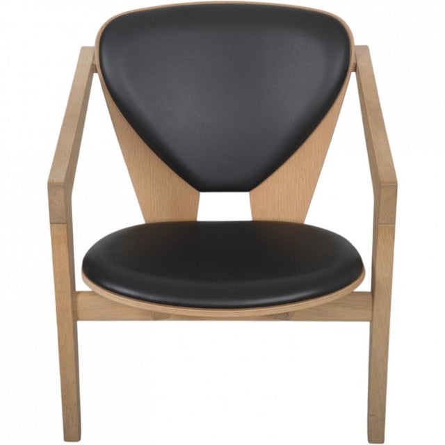 GE460 Butterfly Chair in Oak and Black Leather by Hans Wegner, 2015 For Sale - Image 18 of 18