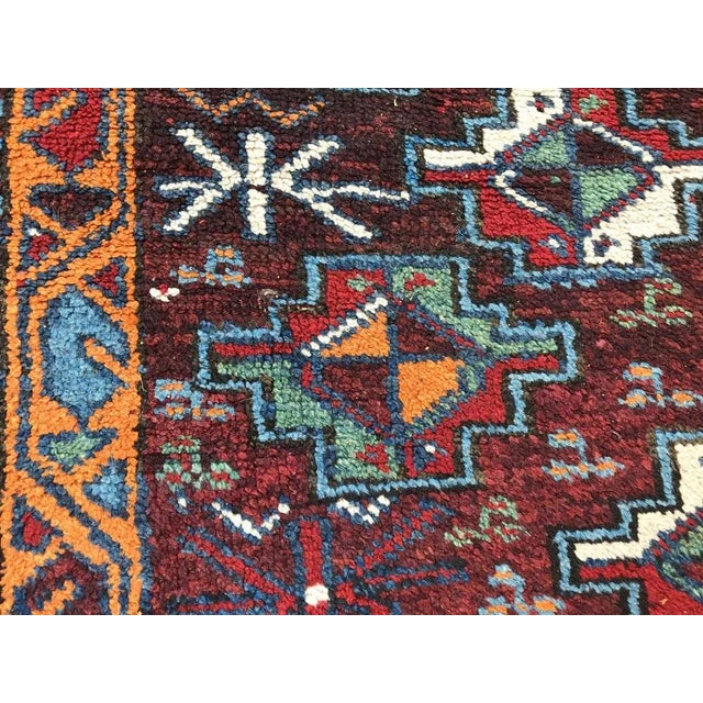 Antique Kurdish Kazak Back For Sale - Image 6 of 12