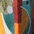 Ceramic "Crowing at the Moon" by Michael Gustavson, Large Raku Ceramic Totem Sculpture on Stone Base, Contemporary California Art, Vibrant Colors For Sale - Image 7 of 8