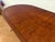 Traditional Oval Mahogany Double Pedestal Dining Table by Leighton Hall - Showroom Sample For Sale - Image 10 of 14