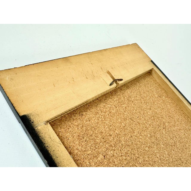 Wood Mid-Century Modern German Wall Mirror in Teak, 1970s For Sale - Image 7 of 8