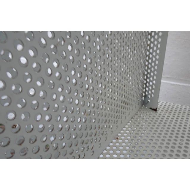 Metal Metal Nesting Tables in the style of Mathieu Mategot, 1960s, Set of 3 For Sale - Image 7 of 18