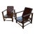 Early 20th Century Antique Chinese Qing Dynasty Ningbo Bamboo Lounge Chairs, a Pair For Sale