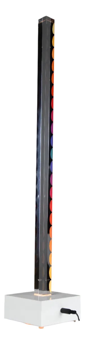 Yaacov Agam, Image-Magic Light Sculpture, 1980, Acrylic Glass