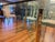 Modern 1970's Leon Rosen Pace Collection Glass & Brass Dining Table For Sale - Image 3 of 18