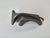 Mid-Century Modern Vintage Metal Animal Figurine with Leather Tail, 1960s For Sale - Image 3 of 11