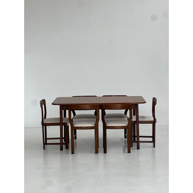 Mid-Century Modern Extendable Teak Dining Table, 1970s For Sale - Image 3 of 8