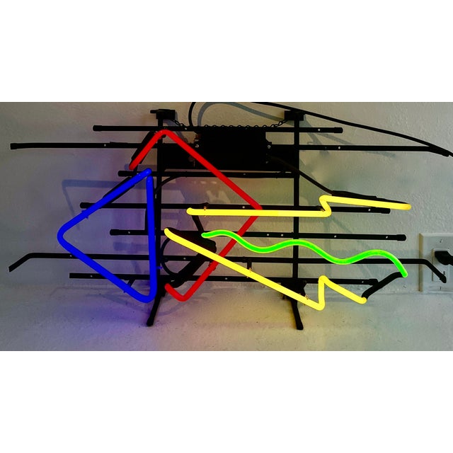 2000 - 2009 Contemporary Neon Arrow Sign For Sale - Image 5 of 6