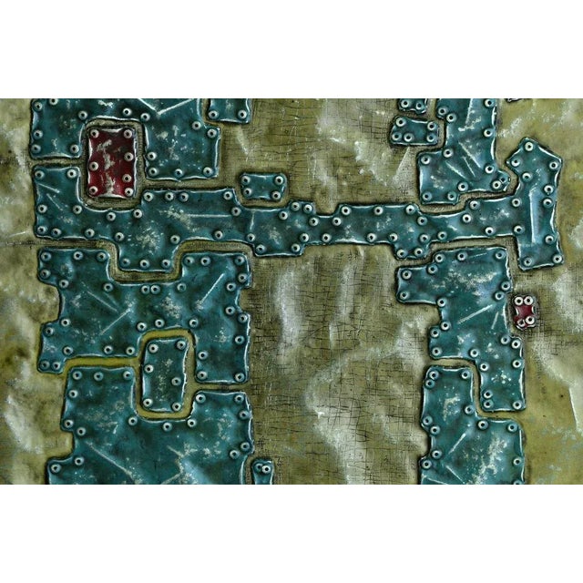 Early 21st Century Miguel Núñez, Sostiene, 2021, Enamel & Zinc For Sale - Image 5 of 7