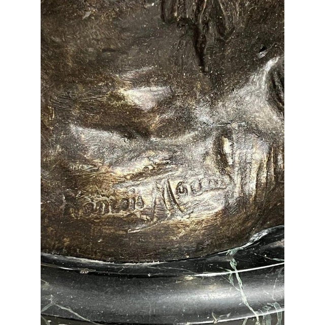 Large Napoleon III Vases by François Moreau, Set of 2 For Sale - Image 4 of 5