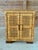 Mid-20th Century Coastal Boho Rattan Wrapped Two-Door Chest Stand For Sale - Image 10 of 12