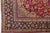 1950s 11 X 16 Vintage Persian Kashan Wool Rug Handmade With Rosette Motif For Sale - Image 5 of 8