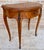 French Demi Lune Folding Card or Console Table with Baize Top, 1900s For Sale - Image 12 of 18