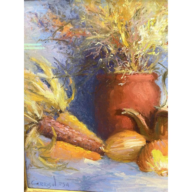 1990s David Garrison Pastel Still Life For Sale - Image 5 of 10