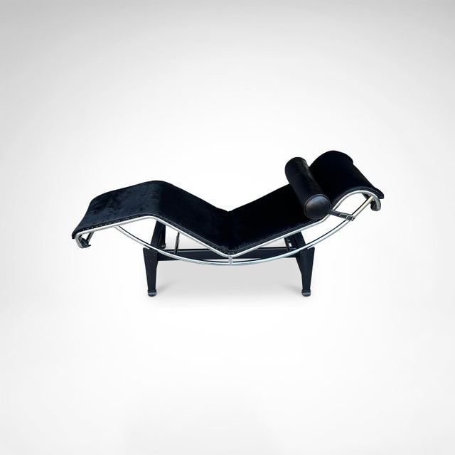 Double Ponyskin LC4 Chaise Longue by Le Corbusier for Cassina, 1990s For Sale - Image 14 of 18