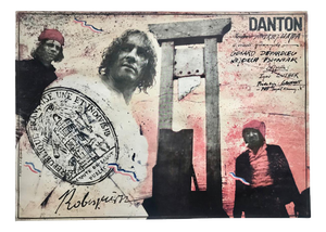 Polish Danton Movie Poster by Andrzej Pągowski, 1982