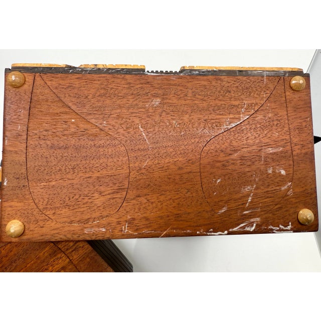 Contemporary Po Shun Leong Architectural Jewelry Box Exotic Woods 1989 For Sale - Image 3 of 12