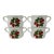 1970s Nelson McCoy Strawberry Country Soup Bowls - Set of 4 For Sale