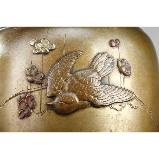 Chinese Style Kerosene Lamps with Birds, Set of 2 For Sale - Image 11 of 18