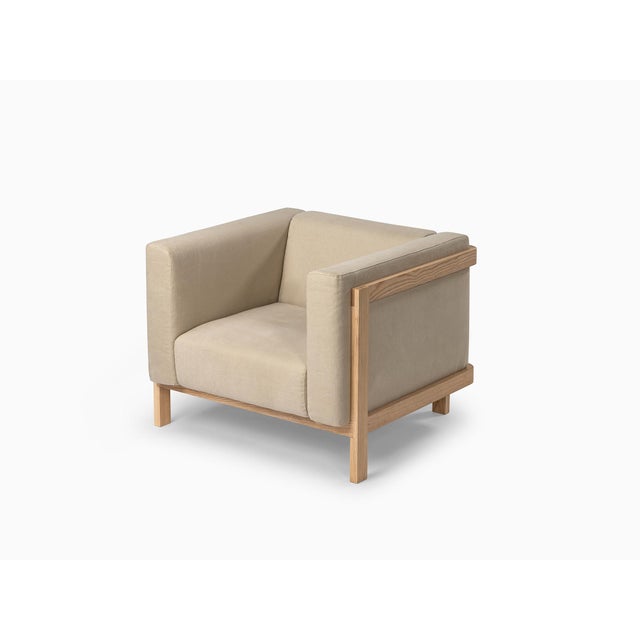 Minimalist Modern Lounge Chair by Julien Renault For Sale - Image 12 of 12