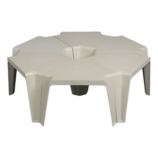 Vintage Modular Tables by Helmut Bätzner for Bofinger, Germany, 1970s, Set of 6 For Sale