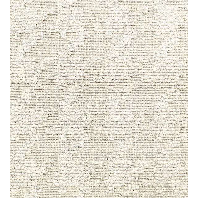 The House of Scalamandré Bespoke Fabric, Alabaster For Sale
