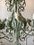 Mid 20th C. Iron Candelabra Chandelier For Sale - Image 6 of 7