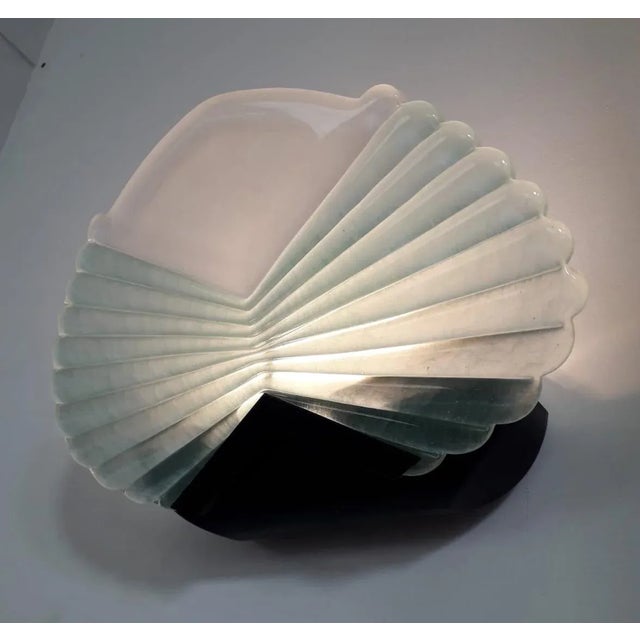 Mid 20th Century Fan Sconces - a Pair For Sale - Image 6 of 10