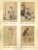 Contemporary Unknown, Ancient Portrait of Geishas, Nagasaki, Vintage Albumen Print, 1880s-1890s, Set of 5 For Sale - Image 3 of 3