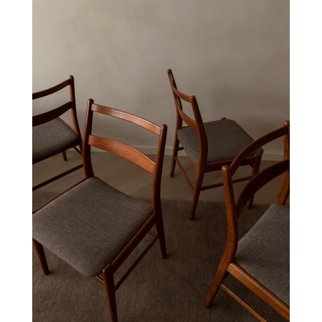Minett Dining Chairs in Teak by Yngve Ekström for Troeds, Sweden, 1960s, Set of 4 For Sale - Image 9 of 18