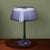 Brown Tuomas Desk Lamp with Purple Shade from Yki Nummi, Finland, 1950s For Sale - Image 8 of 10