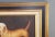 Oil Painting of Dandie Dinmont Terrier | Framed Dog Portrait | 15.25" x 17.25" Description: Reclined atop what appears to...
