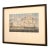 Vintage Colored Engraving of British Tall Ships 19th Century For Sale