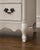 Bassett Furniture Bassett-Vintage French Provincial 5-Drawer Chest | Professionally Refinished in Soft Linen White For Sale - Image 4 of 5