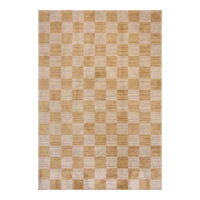 Chris Loves Julia x Loloi Calvin Apricot / Ivory 2'-7" x 10'-0" Runner Rug For Sale
