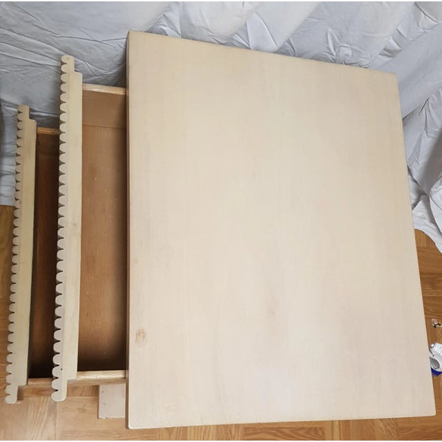 White Mid-Century Bedside Nightstands - A Pair For Sale - Image 8 of 12