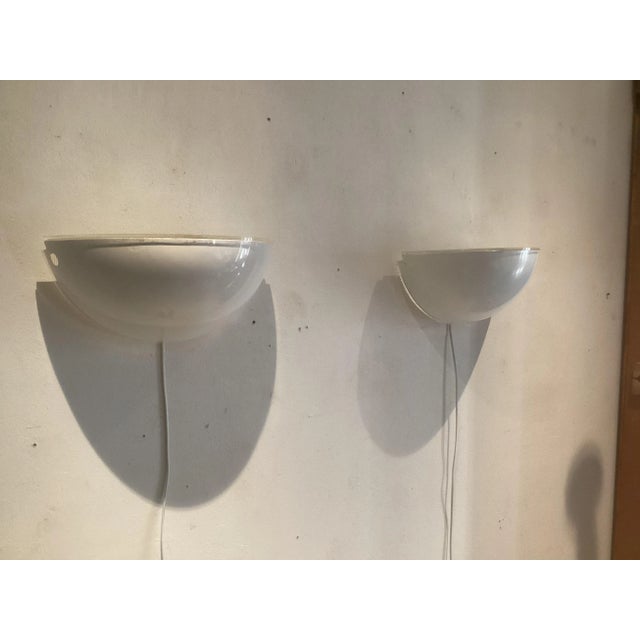White Type Quarto Wall Lamps by Tobia & Afra Scarpa for Flos, 1970s For Sale - Image 8 of 13