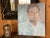 Contemporary Oil Portrait of a Man Signed by Texas Artist Mark Nanney, Unframed. Expressive brushstrokes in a subtlety...