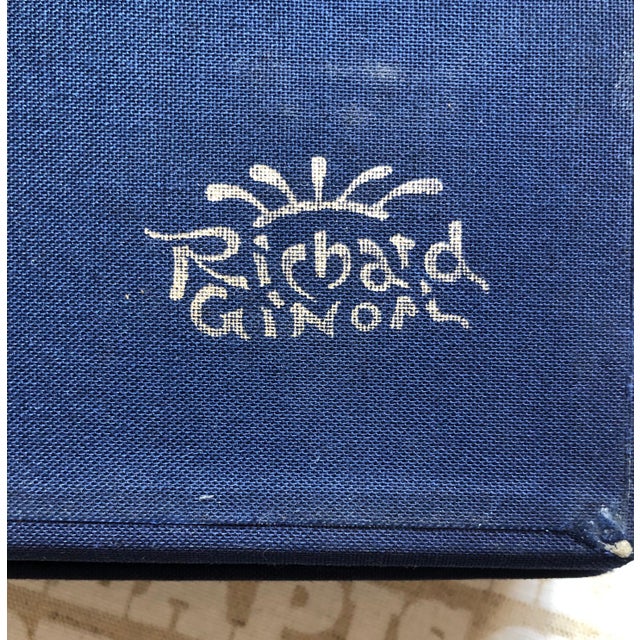 Johanan Vitta, Post Modern Italian Passover Seder Plate Richard Ginori Art Porcelain Judaica, 1984 For Sale - Image 9 of 10